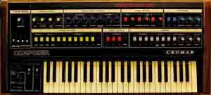 Crumar Composer synthesizer