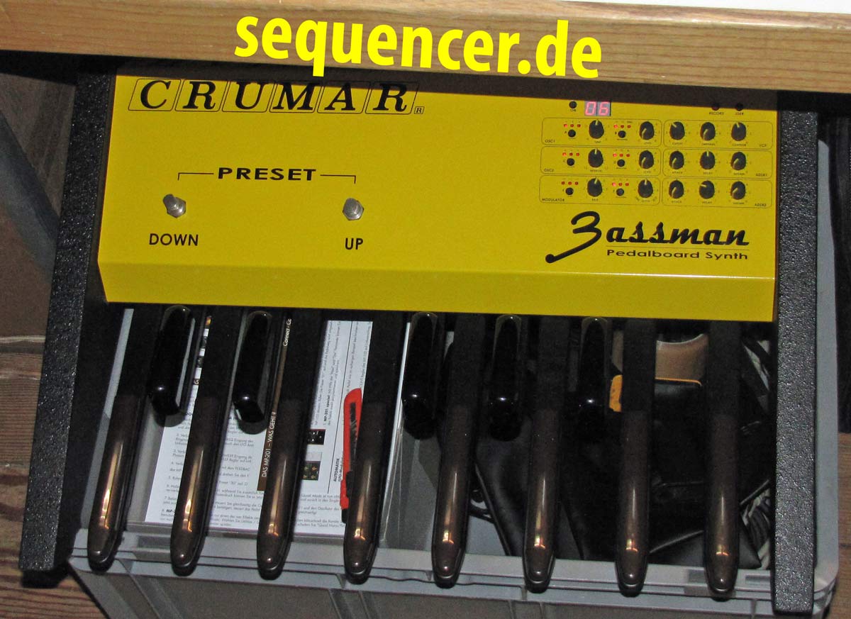 Crumar Bassman synthesizer