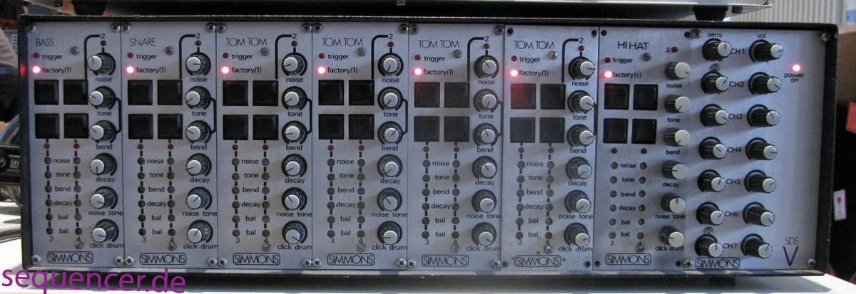 Simmons SDS5, SdsV synthesizer