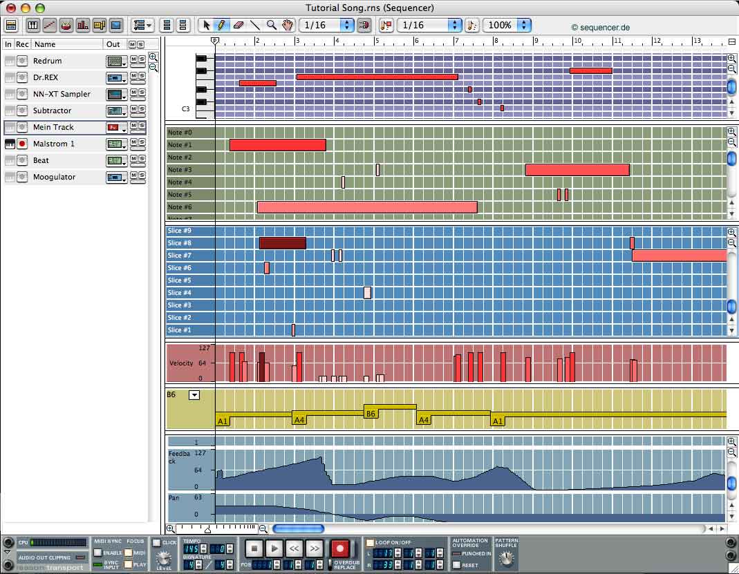 Test Propellerheads Reason 3 Sequencer Archiv Synthesizer, Sequencer