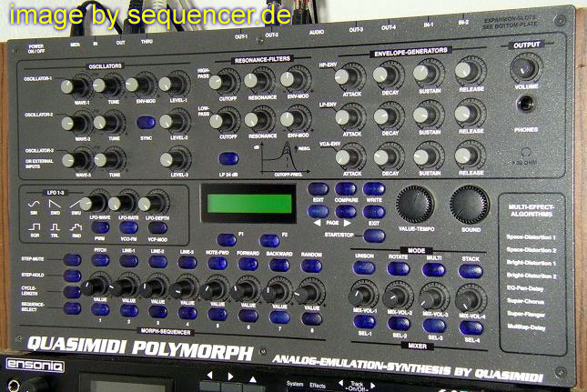 Quasimidi Polymorph synthesizer