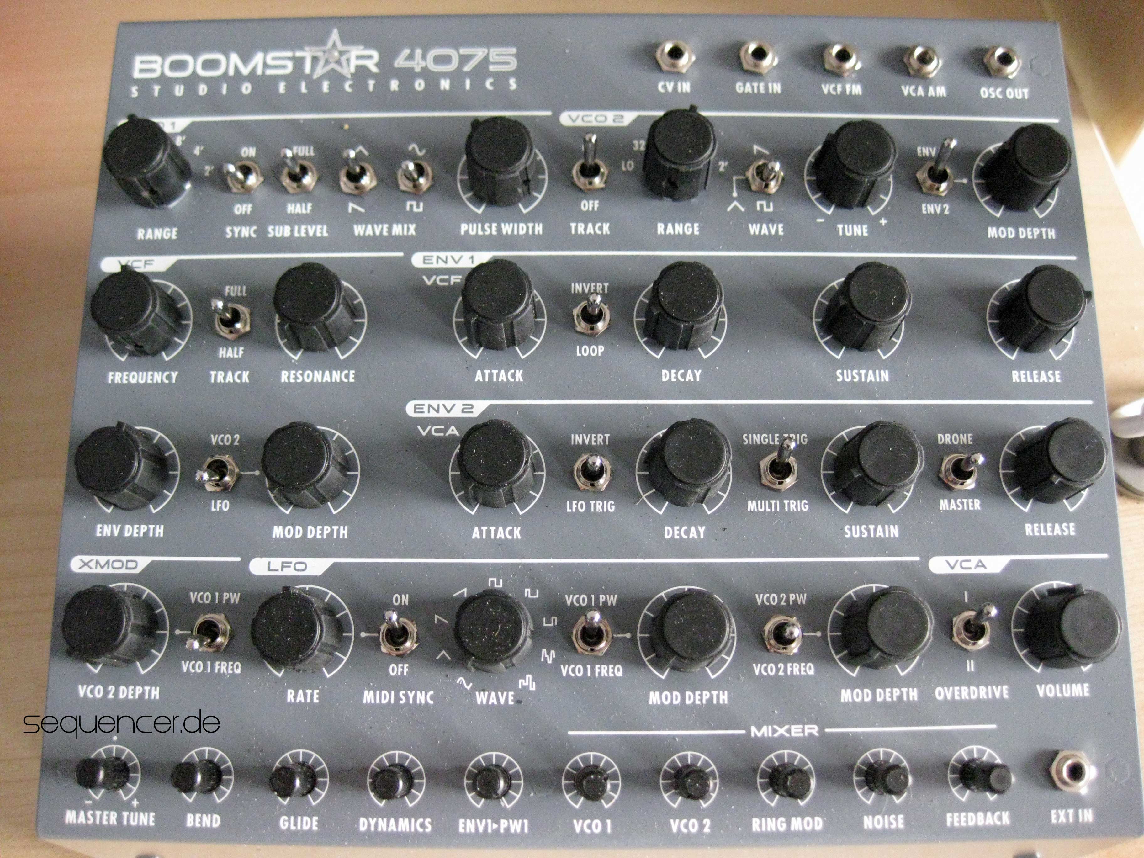 Studio Electronics Boomstar3003 Boomstar4075 Boomstar5089 synthesizer