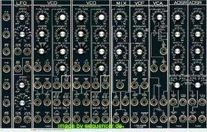 Theis Modular - TMSS synthesizer