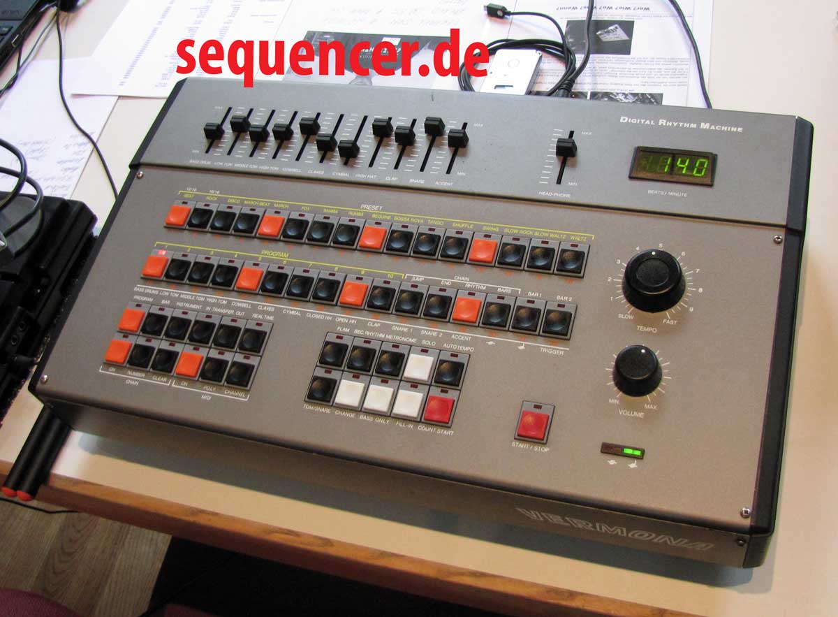 Vermona DRM synthesizer