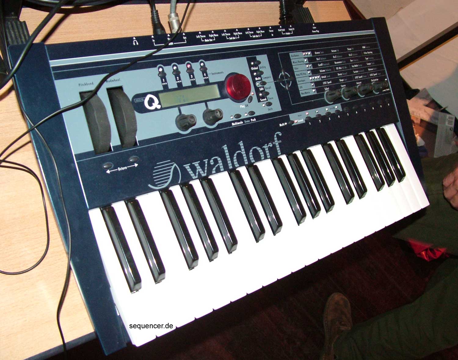 Waldorf micro Qkb , Micro QKeyboard synthesizer