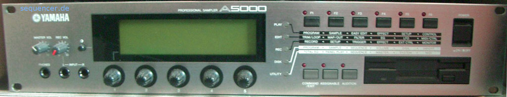 Yamaha A5000 synthesizer