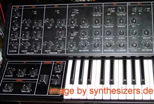 Yamaha CS30 synthesizer OSC + filter