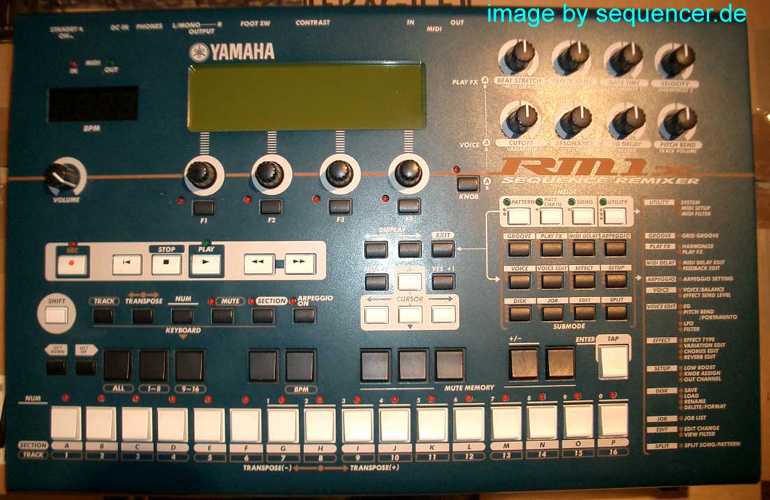 Yamaha RM1x synthesizer