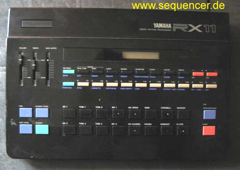 Yamaha RX11 RX15 RX21 Digital Synthesizer real time sequencer