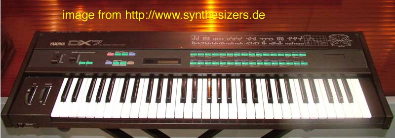 Yamaha DX7 synthesizer