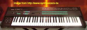 Yamaha DX7 synthesizer
