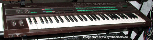 yamaha dx7 synthesizer
