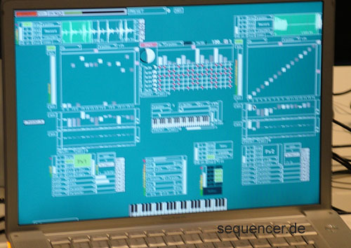 Algorithmic Composition (here: IRCAM music fair frankfurt 2007