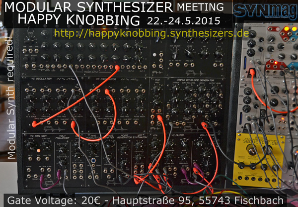 Happy Knobbing Modular Synthesizer Meeting 2015, Germany