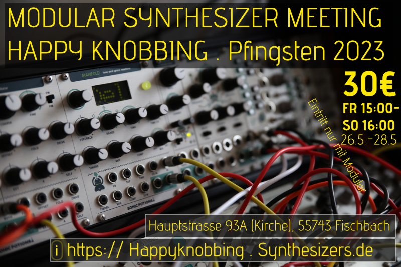 Happy Knobbing Modular Meeting – Synthesizer Wiki