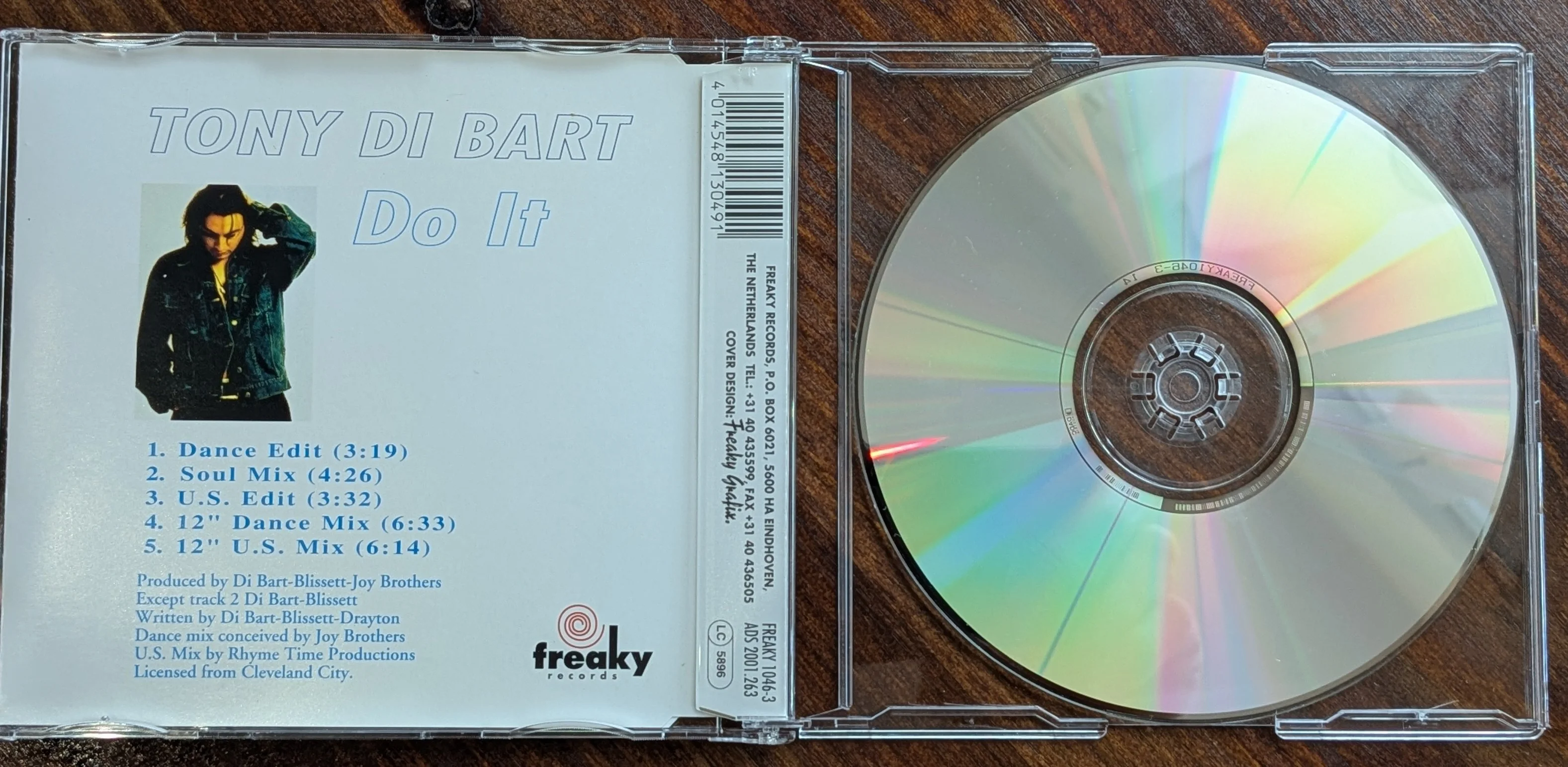 [FREAKY 1046-3] Tony Di Bart - Do It -1994 Disc.webp
