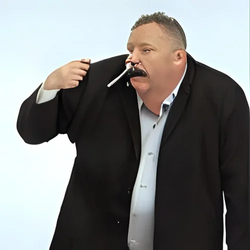 corrupt fat politician in distress.webp