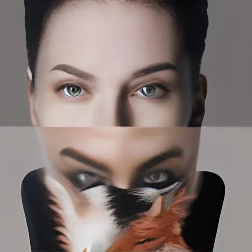 Portrait, 70er Jahre Thriller Geheimagentin, Fuchskatze, Katzenfuchs -iStock -2.webp