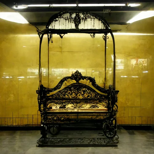 lilith93_vintage_Gothic_death_bed_with_golden_frame_and_black_c_263eeefe-2d2a-43c3-93c9-86a3a...webp