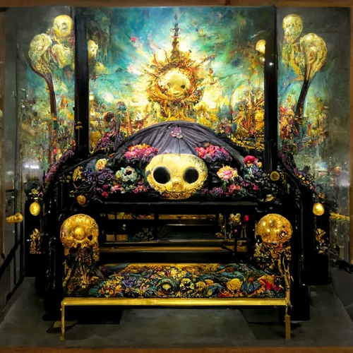 Martin_Kraken_vintage_Gothic_death_bed_with_golden_frame_and_bl_54270f22-1aa3-42fc-81ac-ff18c...webp