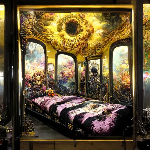 Martin_Kraken_vintage_Gothic_death_bed_with_golden_frame_and_bl_adf69e0c-72a1-46f4-a4a1-5af5b...webp