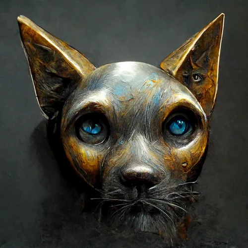 Joerg_Brockmann_Dog_and_Cat_Metal_realistic_97a823f7-8214-437d-bf83-03c109b68cb2.webp