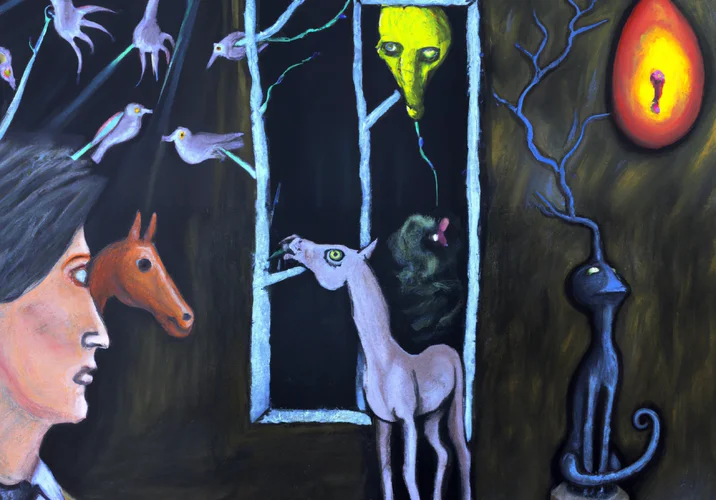 DALL·E 2022-09-09 21.07.37 - an abstract painting with oil pastels in dark colors in a surrea...webp