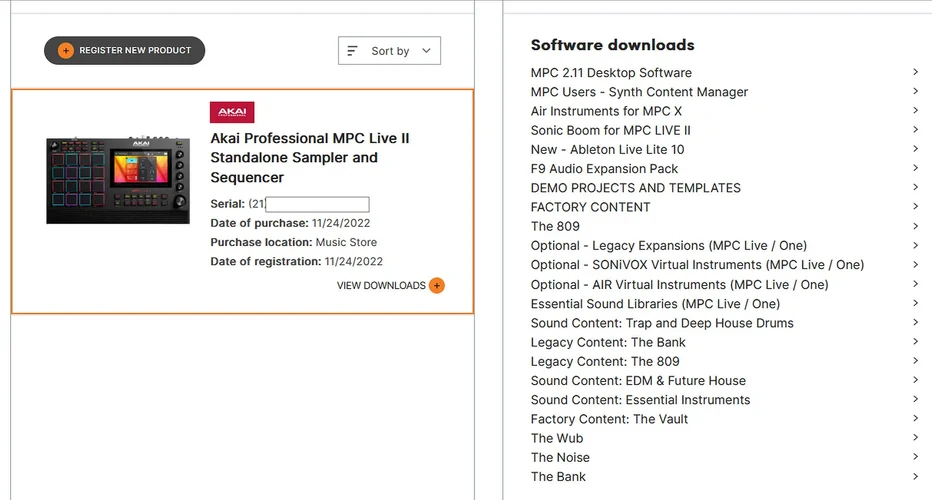 Akai MPC screenshoot  2022-11-26  02.webp