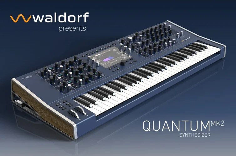 Waldorf Quantum Mk2 mit Polypressure und mehr Speicher