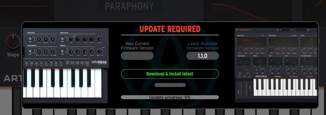 Arturia Minifreak auch als Software