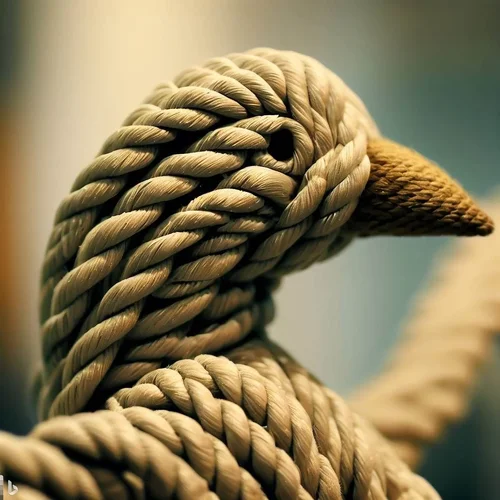 Bird, made of knotted ropes-1.jpg Bird, made of knotted ropes-1.jpg