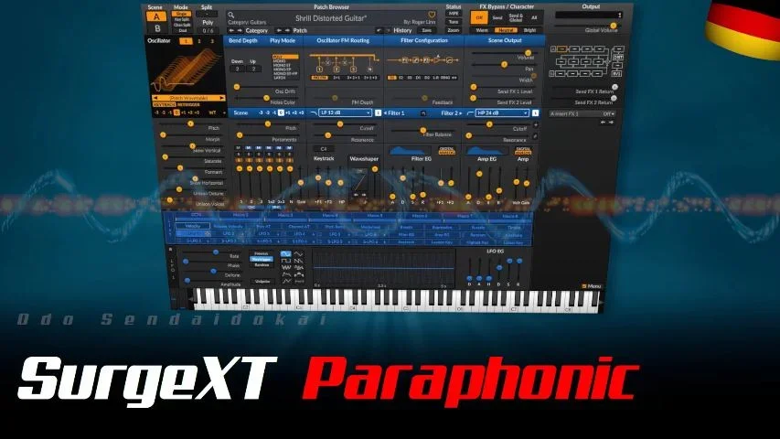 SurgeXT als paraphoner Synthesizer | deutsch | Bitwig SurgeXT als paraphoner Synthesizer | deutsch | Bitwig