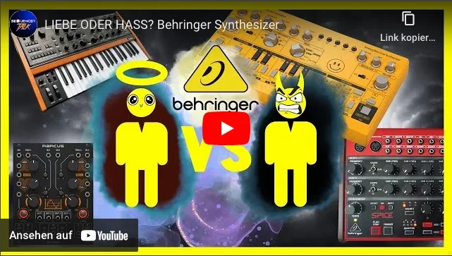 SequencerTalk - Liebe oder nicht? Behringer und die Synthwelt