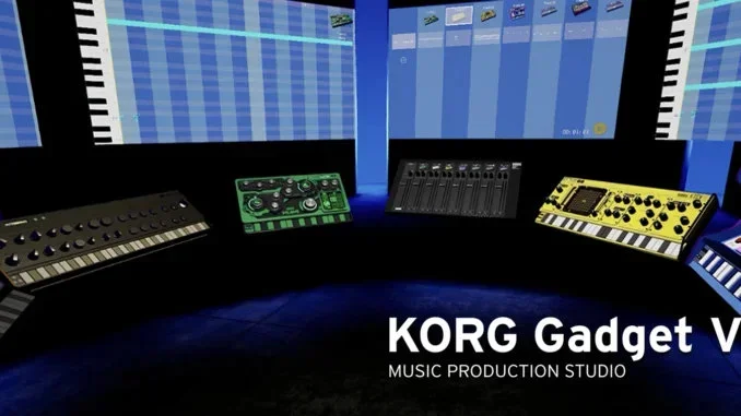 Korg Gadget VR - Virtuelle virtuelle Synthesizer in der AR-Welt