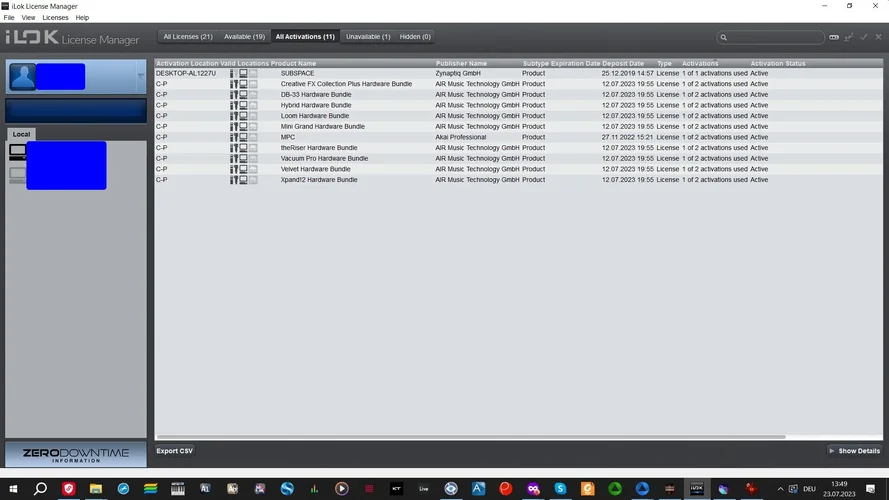 Akai iLok 2023-07-12  active  blue.webp