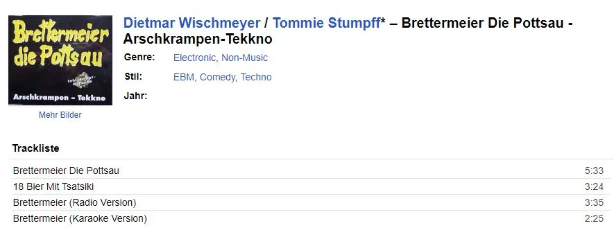 Dietmar Wischmeyer _ Tommie Stumpff - Brettermeier Die Pottsau - Arschkrampen-Te.webp