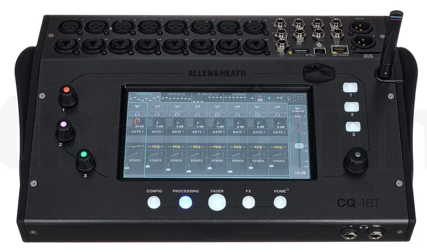 Neue Allen & Heath CQ-Serie zB CQ18T mit 4 FX und Recorder