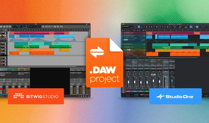 Bitwig und StudioOne Austauschformat .DAWproject