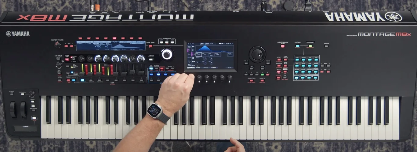 Neue Yamaha Montage Serie - M(6/7/8)X ersetzt alte Serie