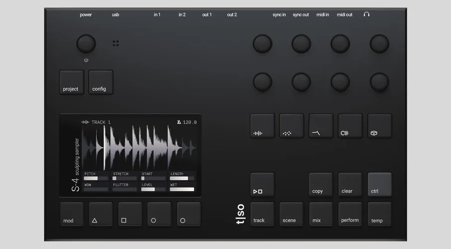 Torso Sampler S4 - Looper / Granular Maschine