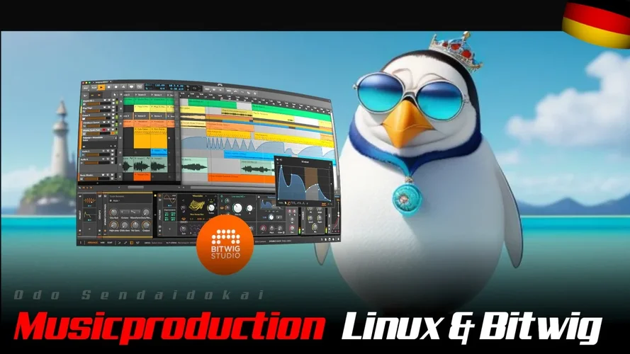 Musicproduction in Linux &amp; Bitwig_de_klein.webp