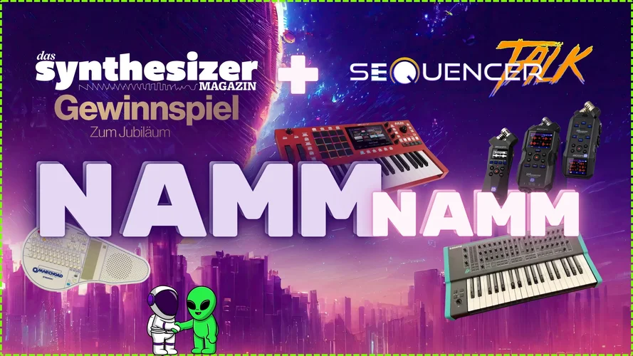 Synthesizer-Magazin, Gewinne, NAMM vs. Maus - SequencerTalk 198