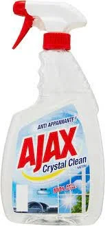 Ajax – Waschmittel Crystal Clean, Glasreiniger, mit Ammoniak, 100%  Magnesiumlegierung – 6 Stück 750 ml [4500 ml] : Amazon.de: Drogerie &  Körperpflege