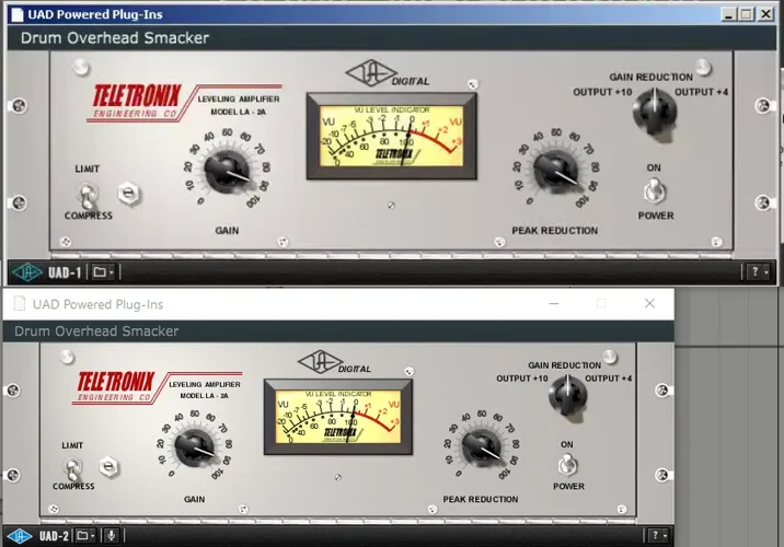 UAD LA2A Drum Overhead Smacker Settings.png UAD LA2A Drum Overhead Smacker Settings.png
