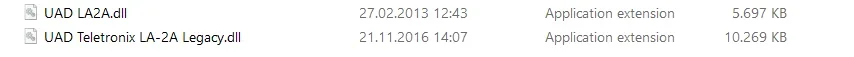 LA2A v652 vs LA2A Legacy dll size.webp LA2A v652 vs LA2A Legacy dll size.webp