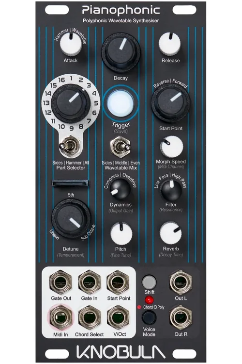 Knobula Pianophonic - Ein Piano für Leute die keine Pianos brauchen - Eurorack + MIDI!