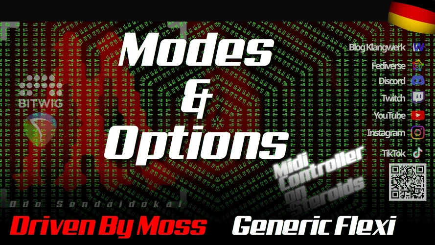 Midi Controller on Steroids - Modes und Options - Generic Flexi - DbM - Bitwig_deutsch.webp