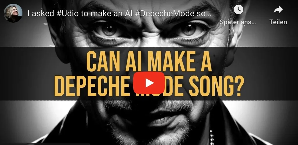 KI stellt Depeche Mode nach - nach Umstellung wird das zu einer generischen Clone-Band-Kopie, AI Song verursachte komplette Löschung aller Accounts…