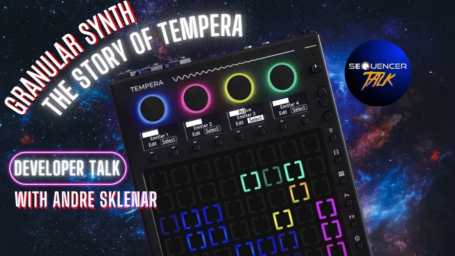 Beetlecrab Tempera Granular Synthesizer Talk (English) at SequencerTalk Developer Talk #207