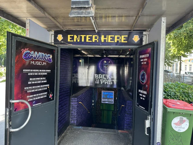 Besuch Retro Gaming Museum, Wien